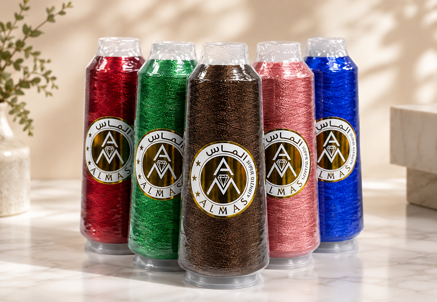 Metallic Yarn Zari Thread 100+ Colours